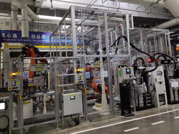 铝型材框架围栏-广汽本田